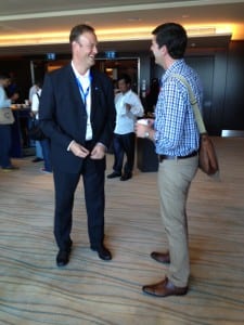 Talking with David Aikman from the World Economic Forum.